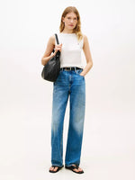 Slim Fit Rib-Knit Boatneck Tank Top
