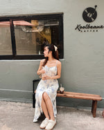 Poetic Bloom Sweetheart Corset Midi Dress-In Stock