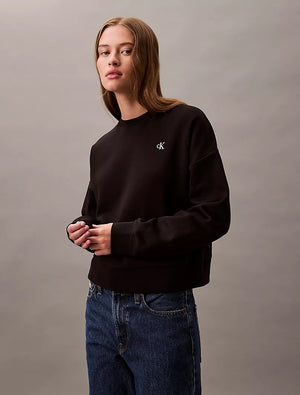 Archive Logo Fleece Cropped Sweatshirt