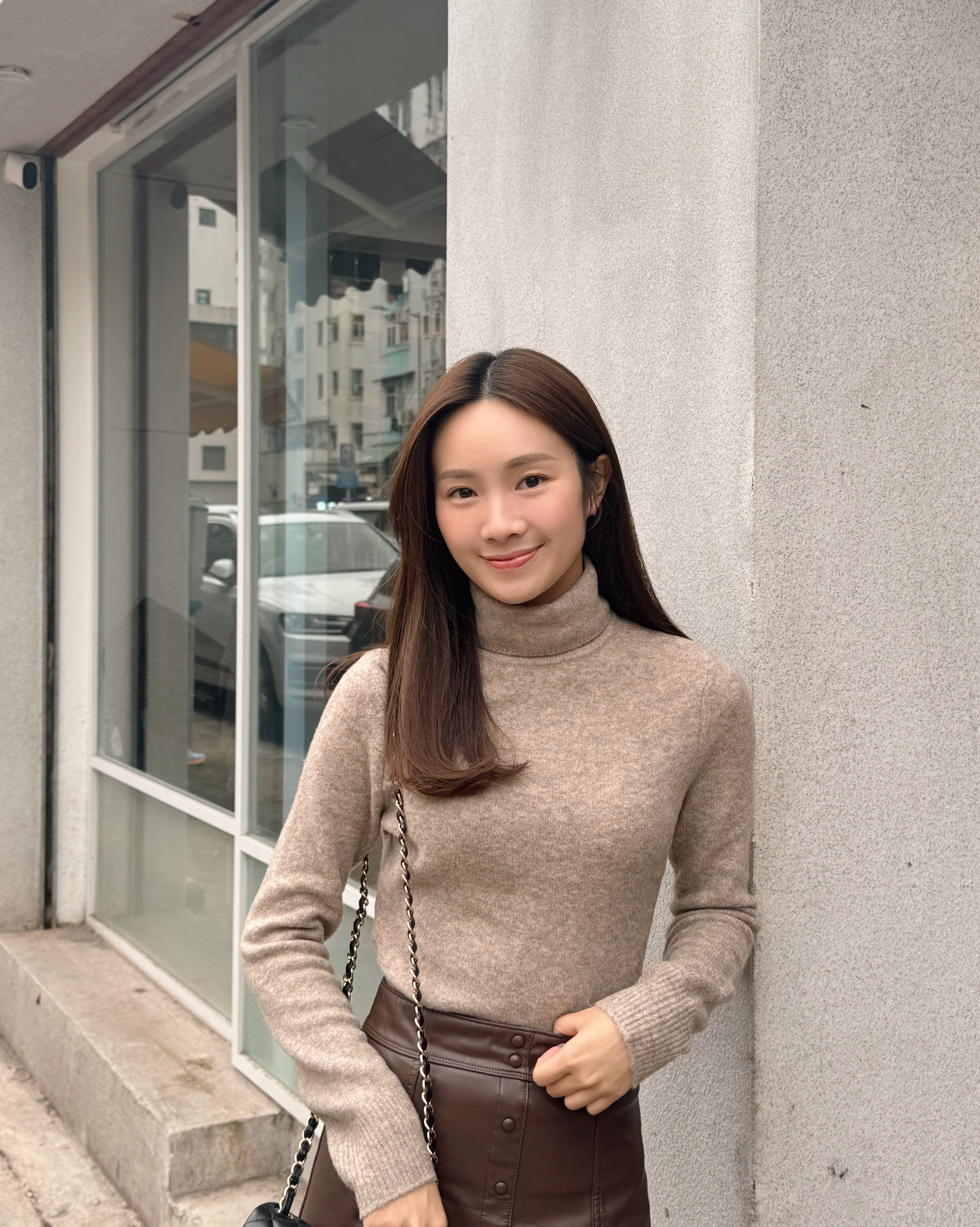 Soft Yarn Turtleneck Sweater