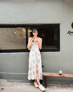 Poetic Bloom Sweetheart Corset Midi Dress-In Stock