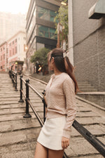 Neriah Round Neck Fitted Cardigan