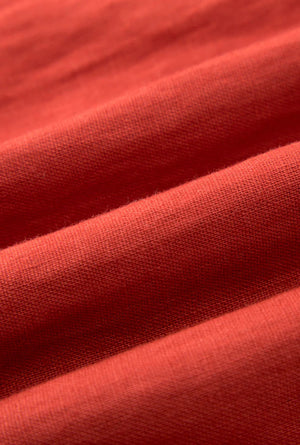 Meryl Linen Dress - Red