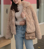 Girls Faux Fur Jacket