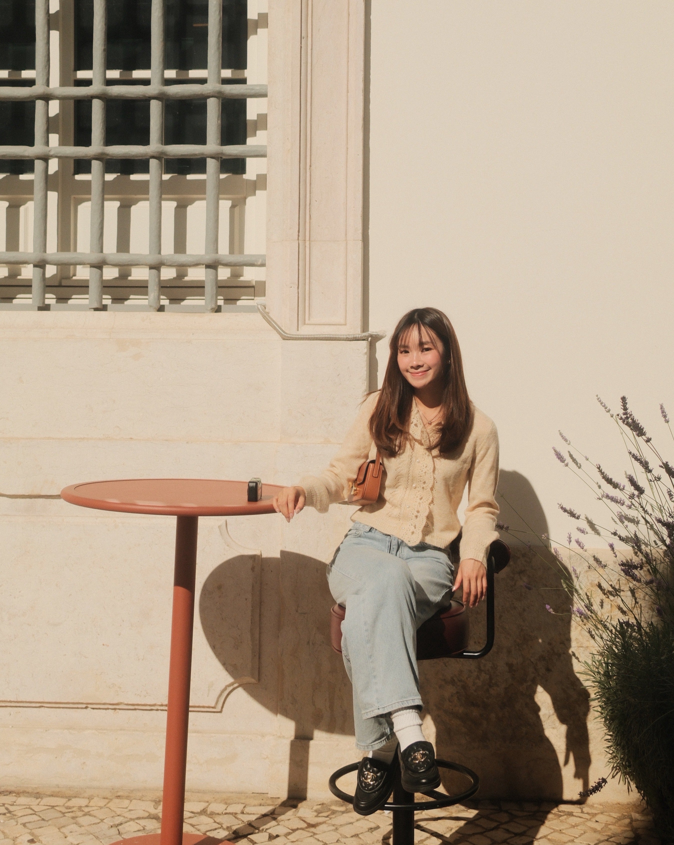 Lauren Wavy Collar Cardigan