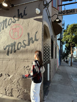 As If Argyle V Neck Cardigan