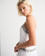 Flowy Embroidered Mini Skort