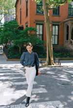 Bethany Denim Blouse