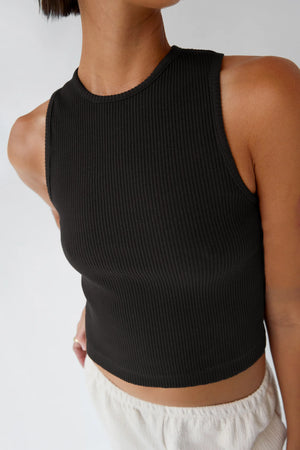 Racerback Cropped Tank