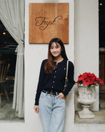 Girls Cable Knit Cardigan