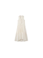 Lace Drawstring Maxi Dress