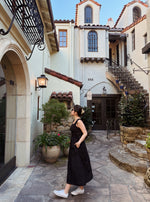 Gathered Midi Dress