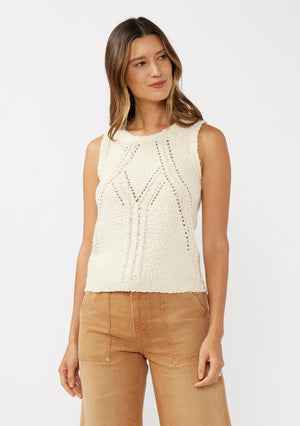 Lyric Boucle Tank Top