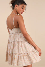 Sitting in the sun ruffle babydoll dress