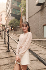 Neriah Round Neck Fitted Cardigan