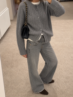 Classic Cable Knit Cardigan