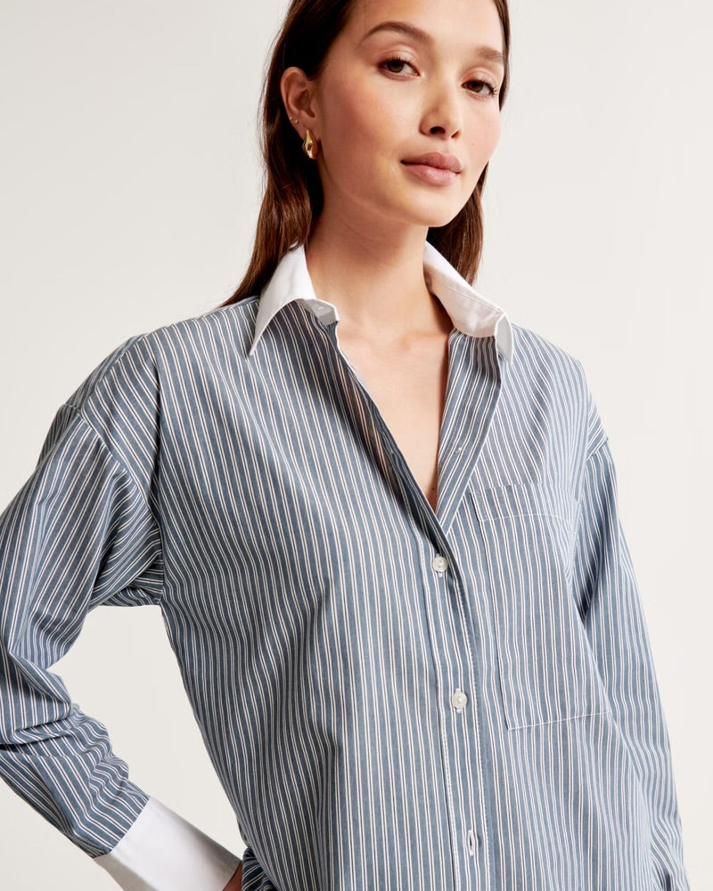 Oversized Poplin Shirt