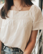 Girls Embroidered Swing Top