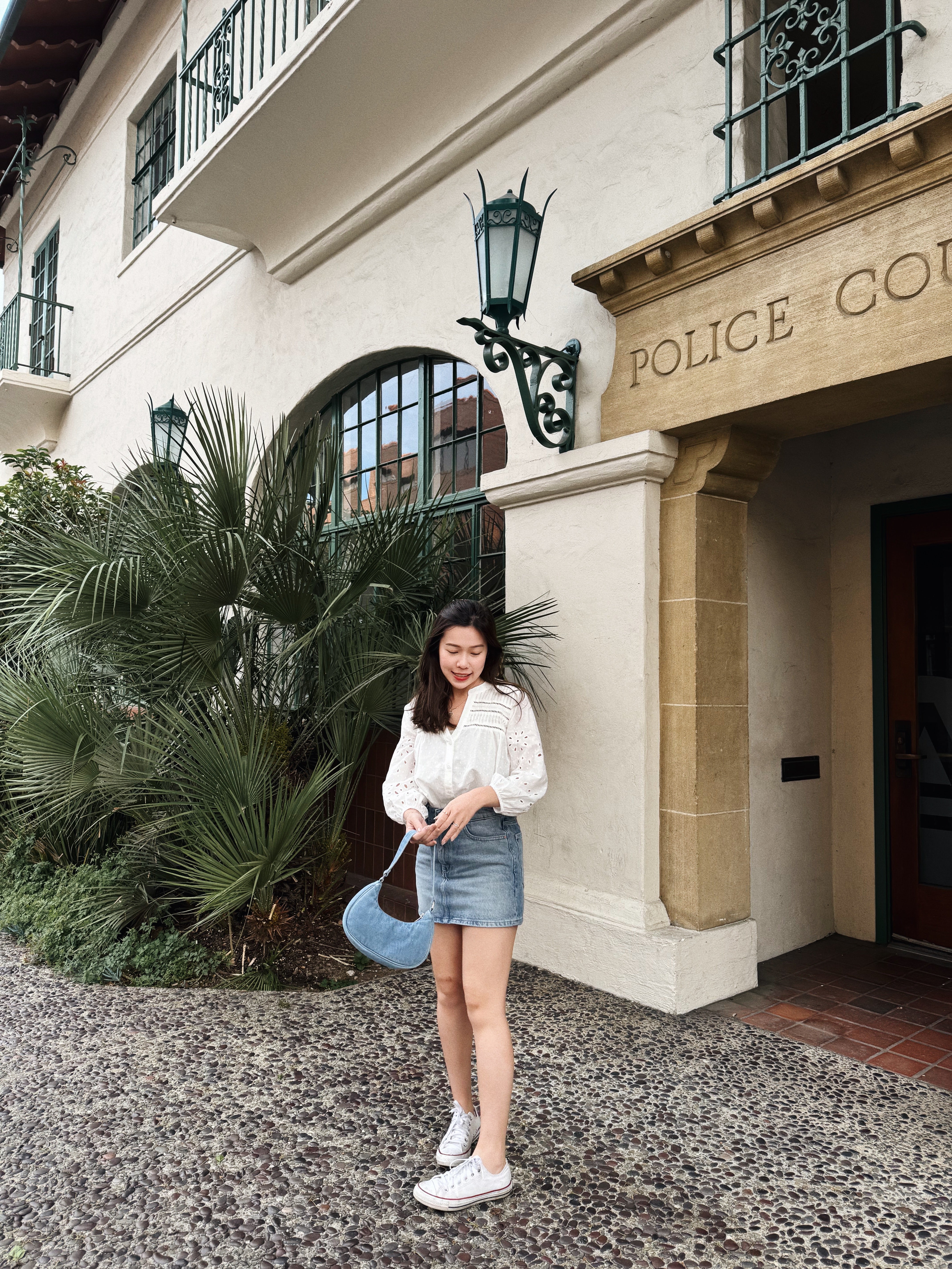 Alma Denim Skirt Mini