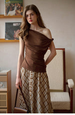 Twisted Off Shoulder Top