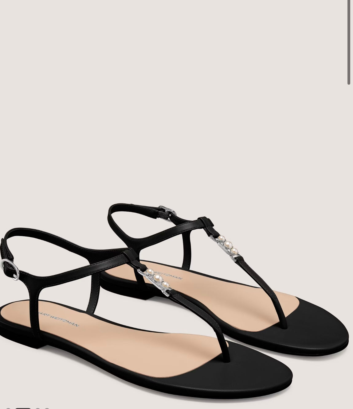 Pearl Chain Sandals
