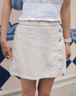 Girls Linen Skort