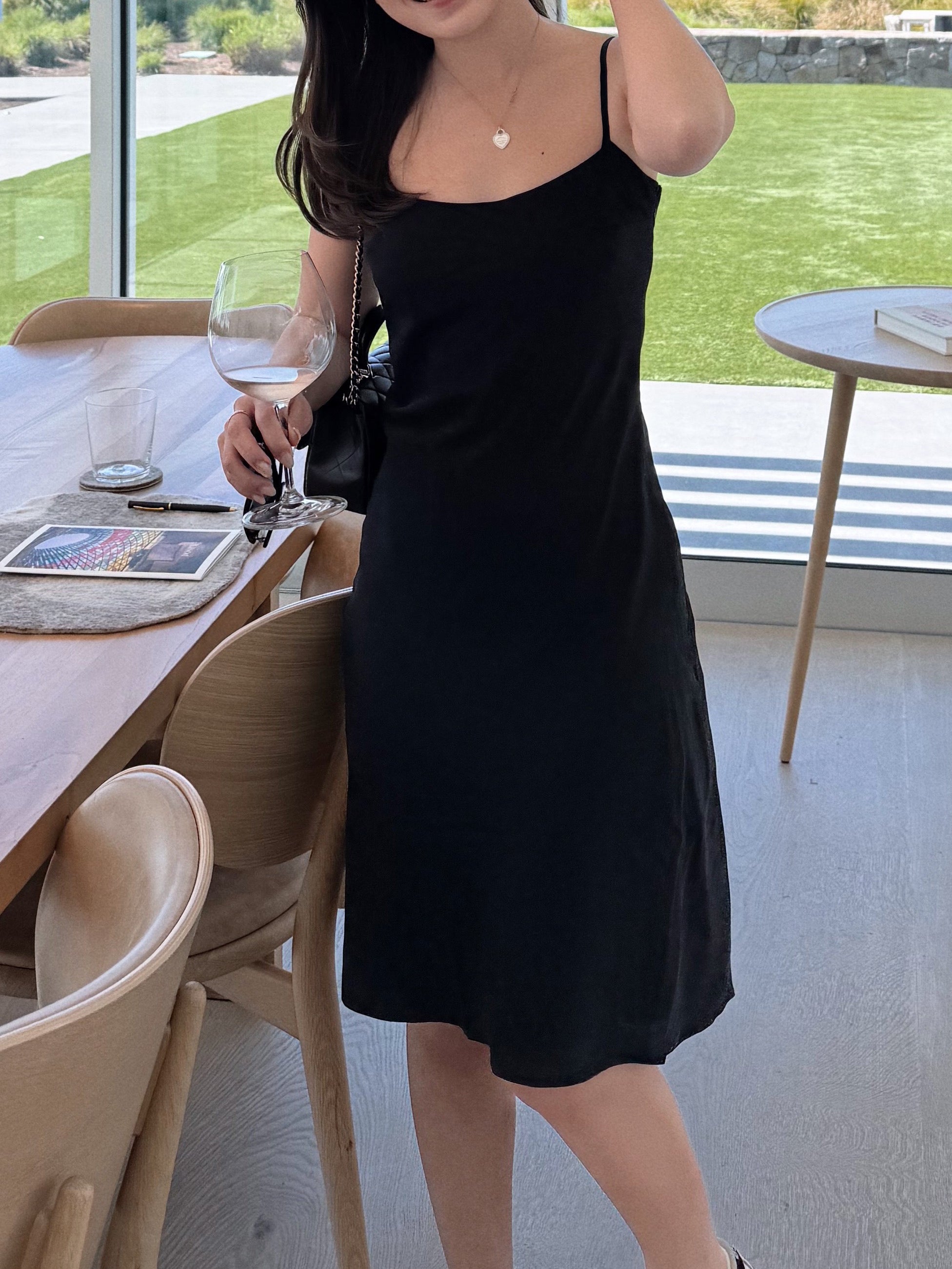 Slip Midi Dress