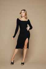 Emilia Longsleeve Rib Dress