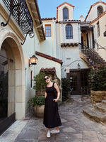Gathered Midi Dress