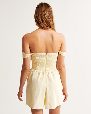 Emerson Off-The-Shoulder Romper