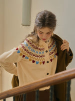 Jessie Crew Fair Isle Cardigan