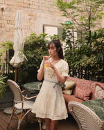 Marleigh V-Neck Embroidered Dress