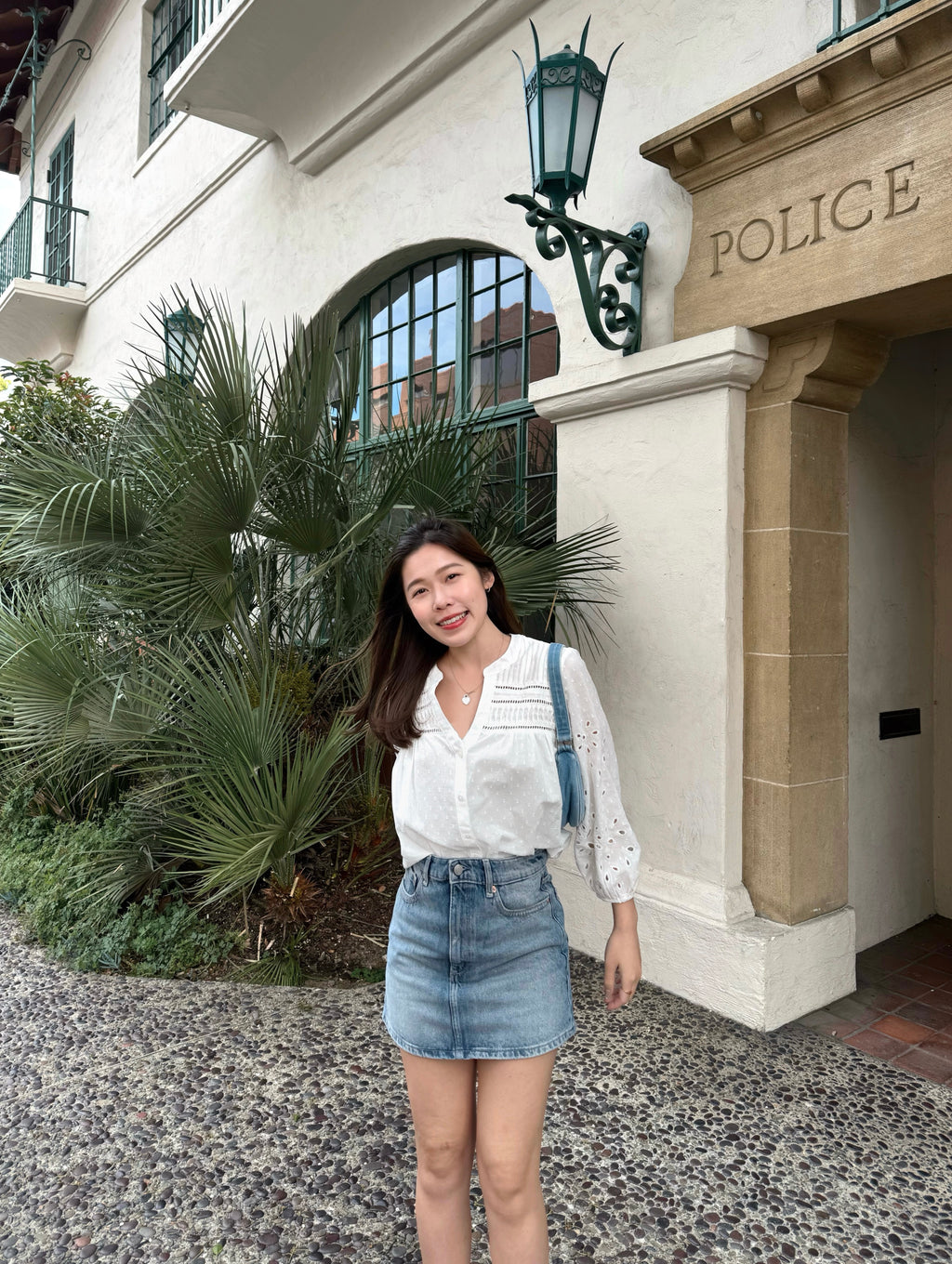 Alma Denim Skirt Mini