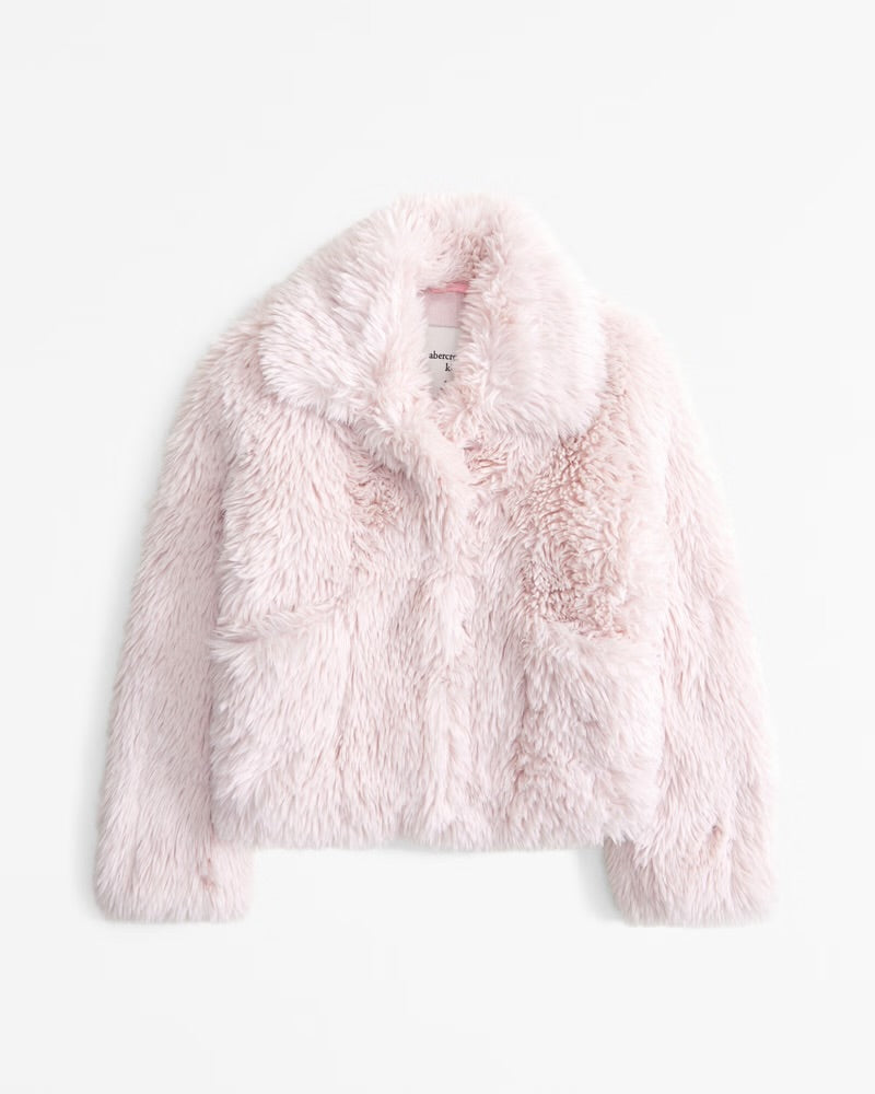 Girls Faux Fur Jacket