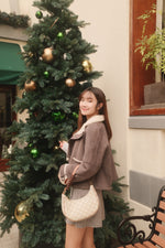 Emberlynn Shearling Short Coat