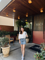 Alma Denim Skirt Mini