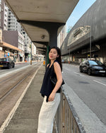 Didi Cowl Neck Flare Top
