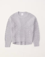 Girls Pattern Knit Sweater