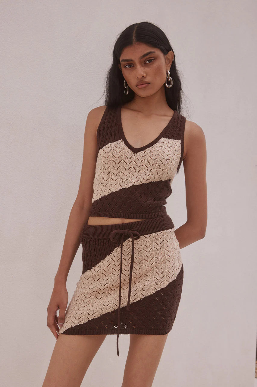 Julie Top and Skirt Set