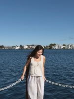 Amelia Eyelet Tank Top