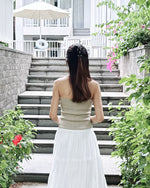 Wool Blend Knit Halter Top