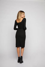 Emilia Longsleeve Rib Dress