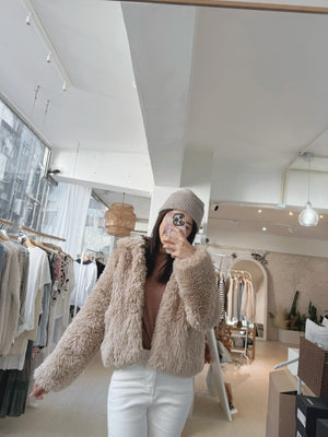 Girls Faux Fur Jacket