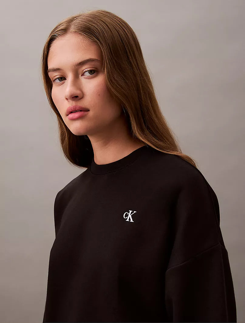 Archive Logo Fleece Cropped Sweatshirt