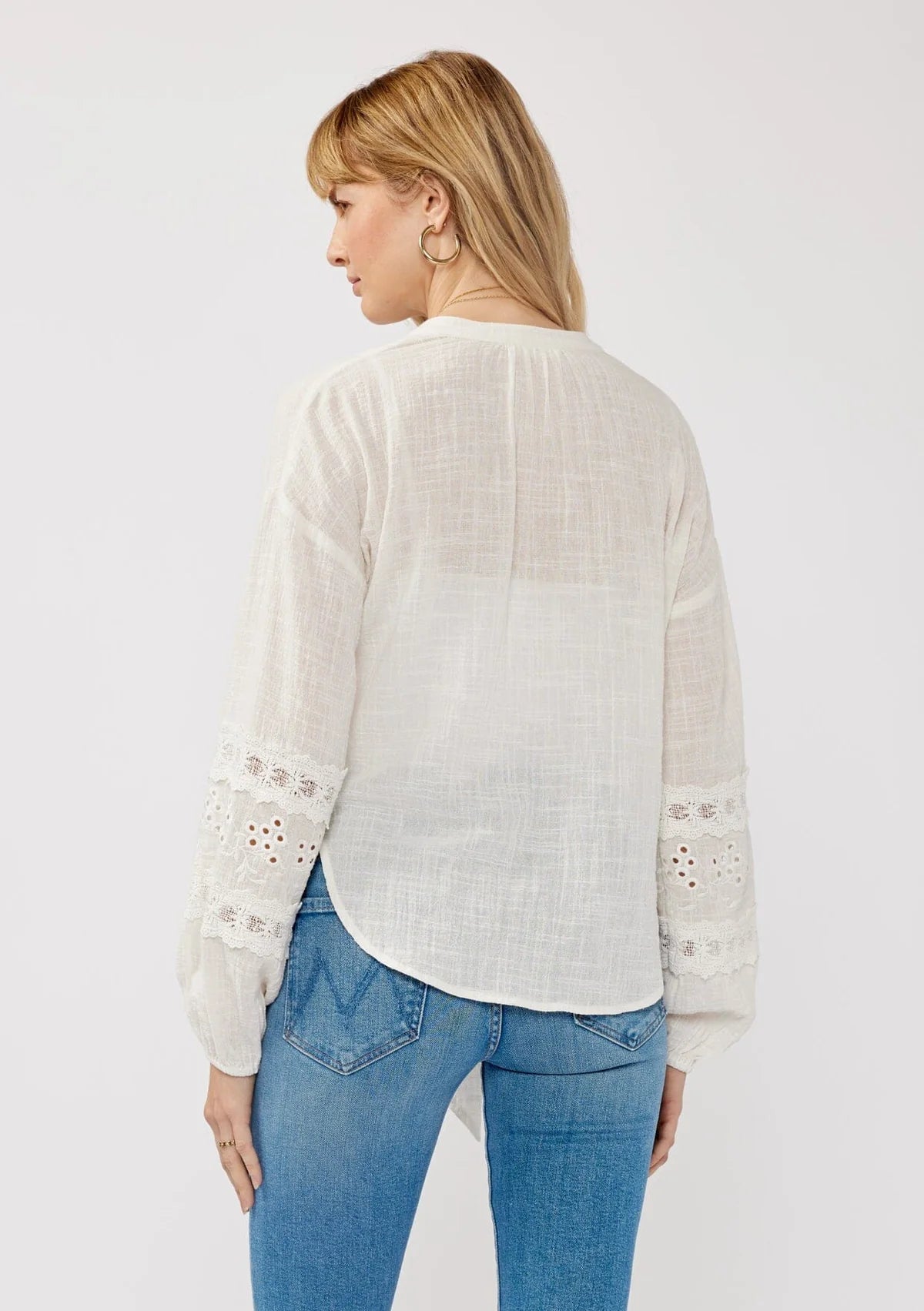 Gina Tie Front Blouse