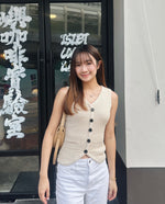 Slim Fit Knit Vest