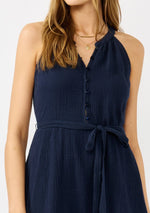 Atlas Button Front Mini Dress