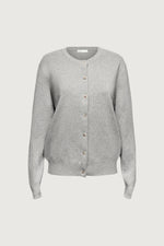Relaxed Fit Button Front Cardigan
