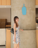 Delia Square Neck Mini Dress