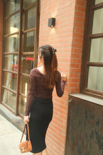 Off-The-Shoulder Hardware Top